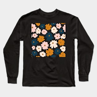 Cute flower pattern Long Sleeve T-Shirt